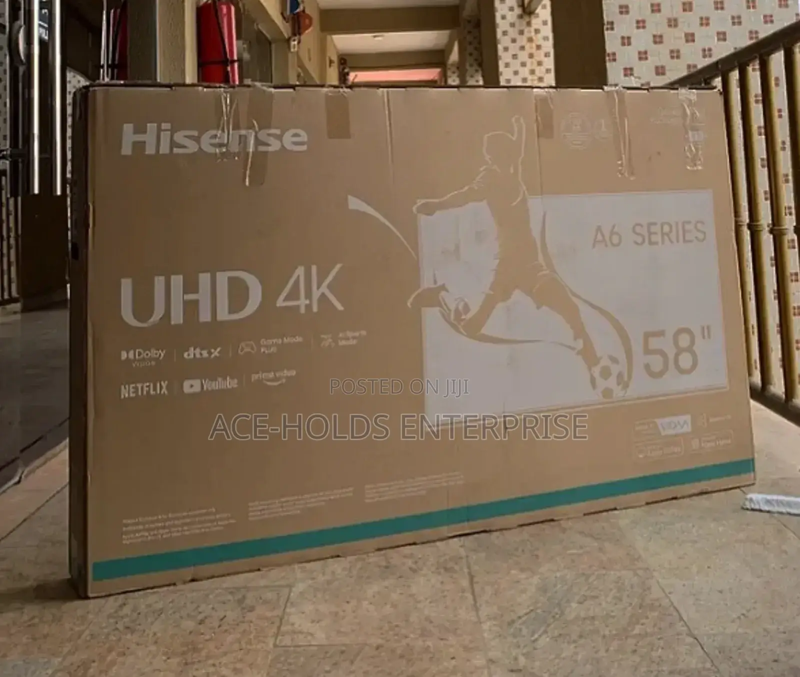 Hisense A6q Series - 58" Inches Smart Vidaa Os Tv