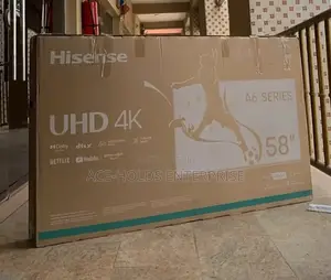 Hisense A6q Series - 58" Inches Smart Vidaa Os Tv