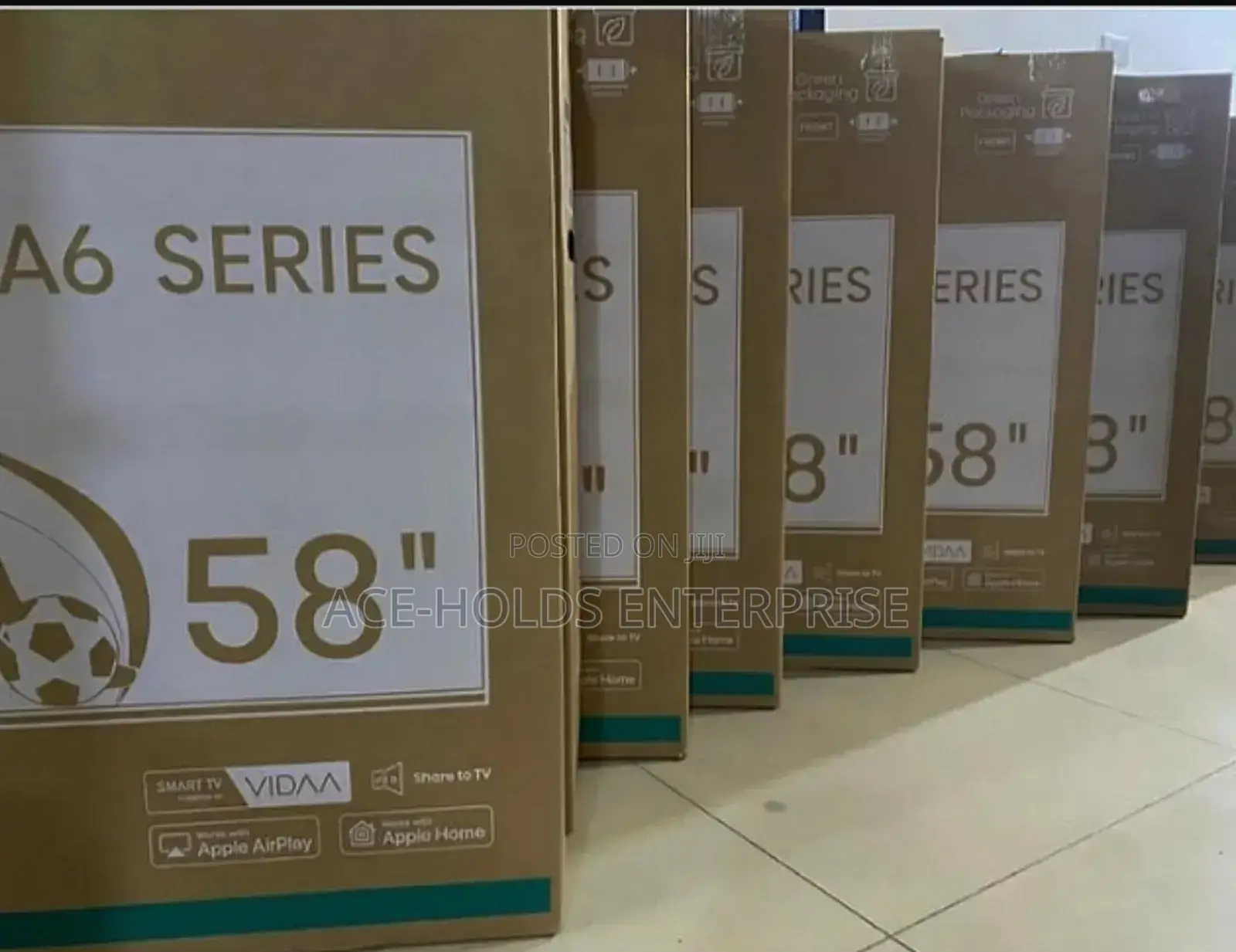 Hisense A6q Series - 58" Inches Smart Vidaa Os Tv