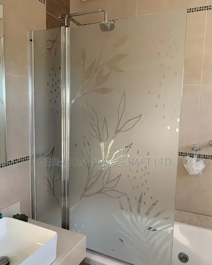 Modern Frameless Sliding Shower Cubicle