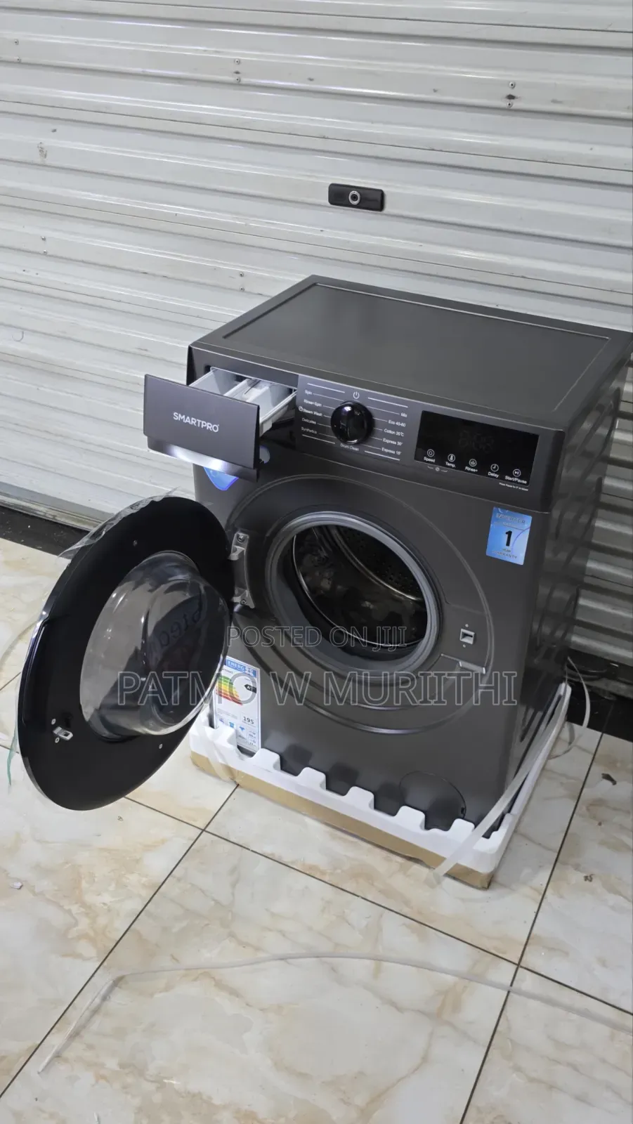 Smartpro Front Load Washing Machine Wash and Spin 8kg SWM-08fl