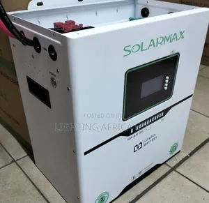 Solarmax 5.248kwh - 25.6v (205ah) Lithium Ion Solar Battery 6000 Cycle