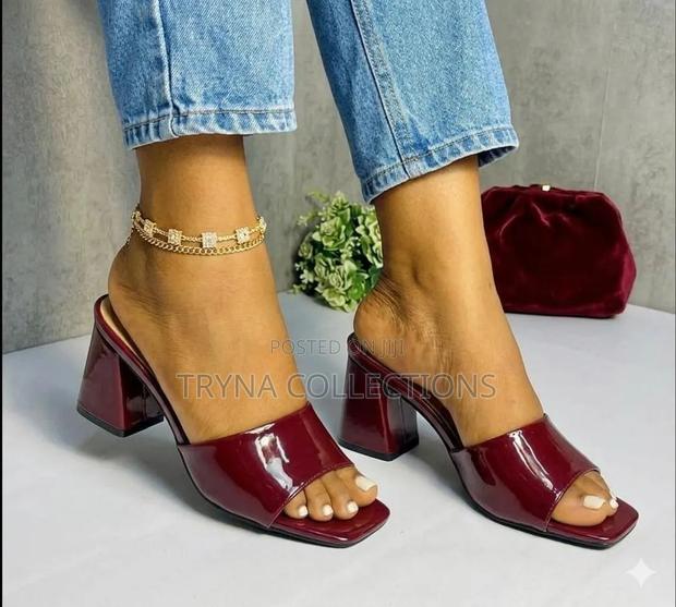 Ladies Block Heels