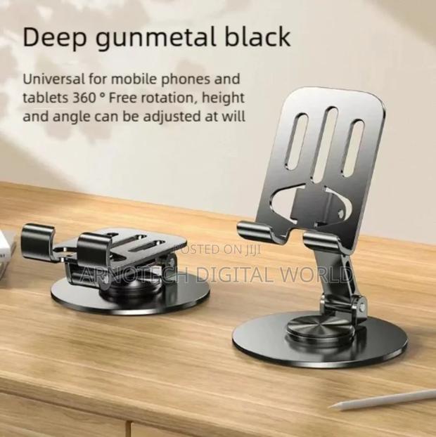 360°Rotating Foldable Phone Tablet Desktop Holder - thumbnail 6