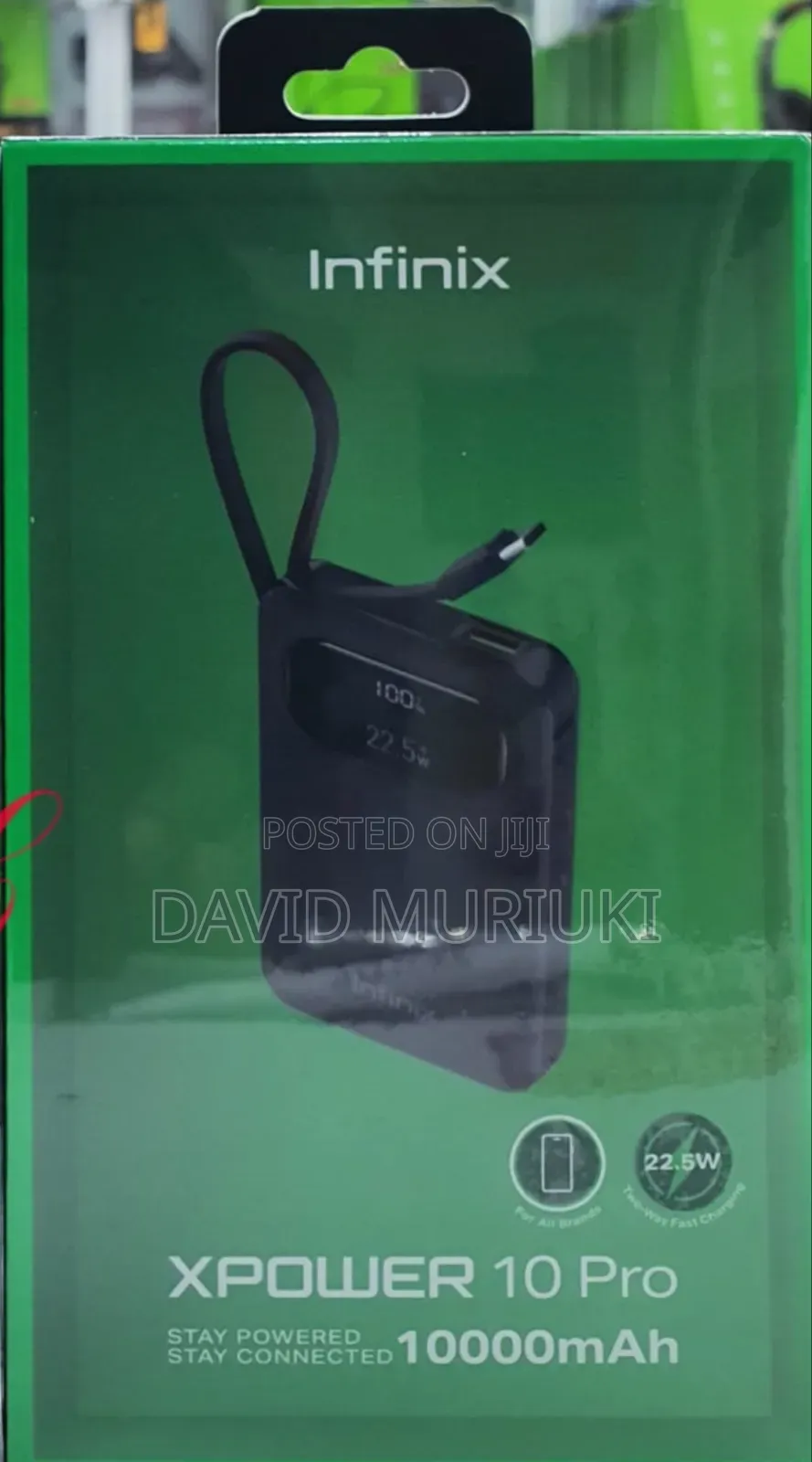 Infinix Xpower 10 Pro Xp10pro *22.5w 10000mah* Power Bank.