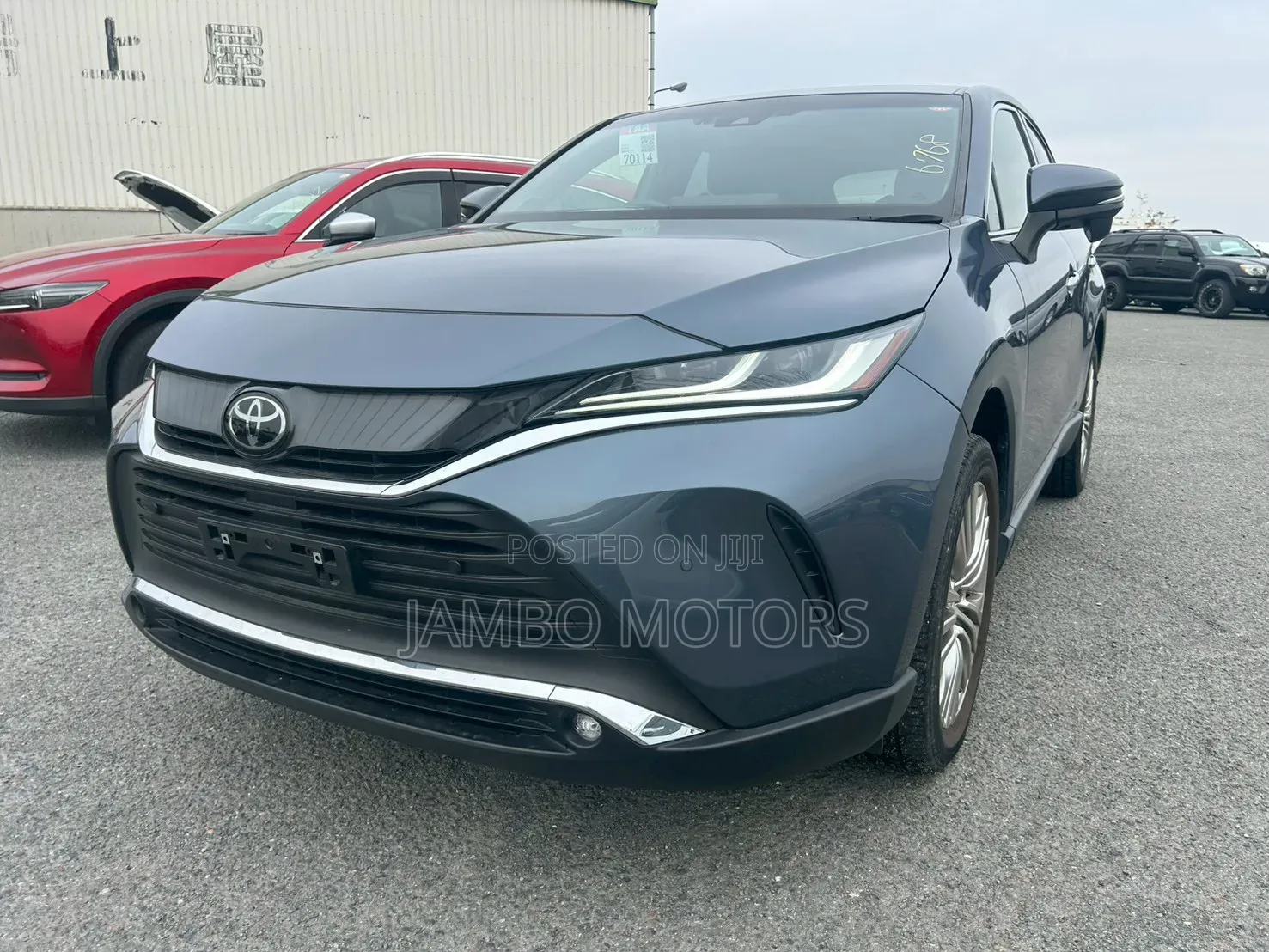 Toyota Harrier Z Leather Package 2022 Blue