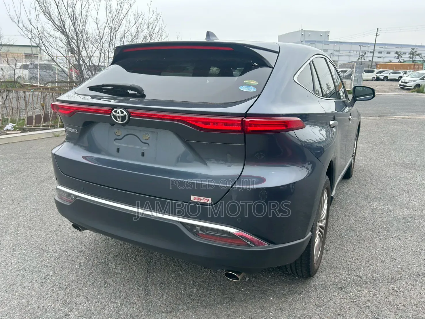 Toyota Harrier Z Leather Package 2022 Blue