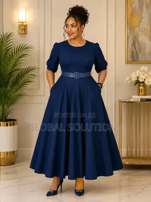 Official Fit-and-flare Midi Dress