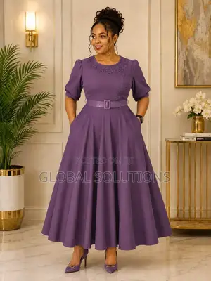 Official Fit-and-flare Midi Dress