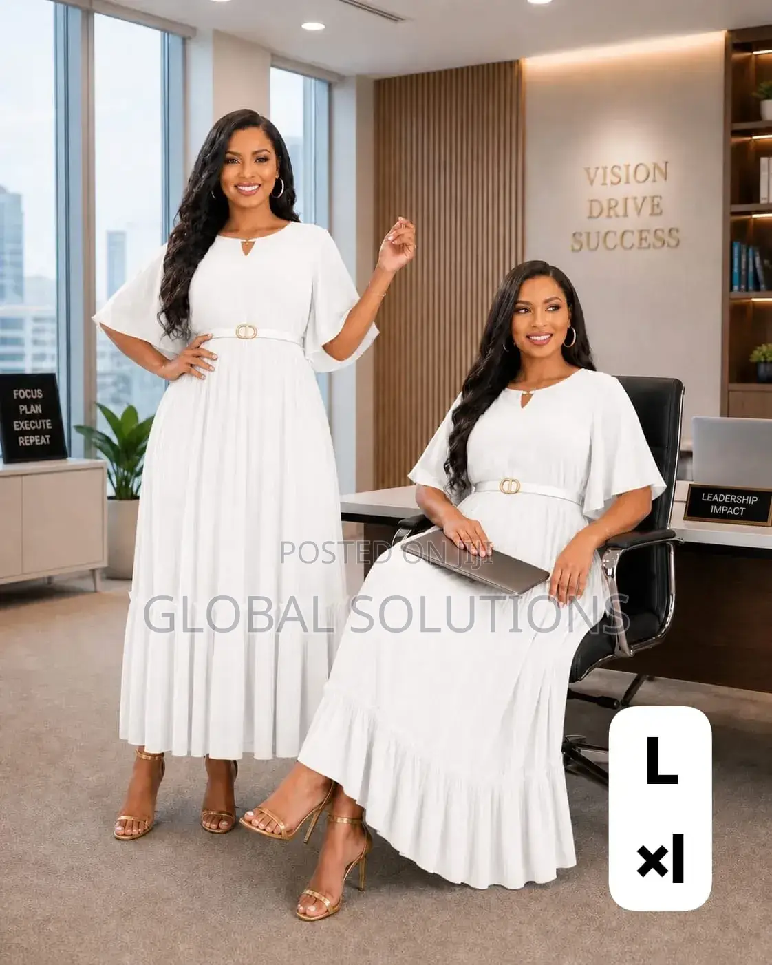 Formal Chiffon Pleated Maxi Dresses