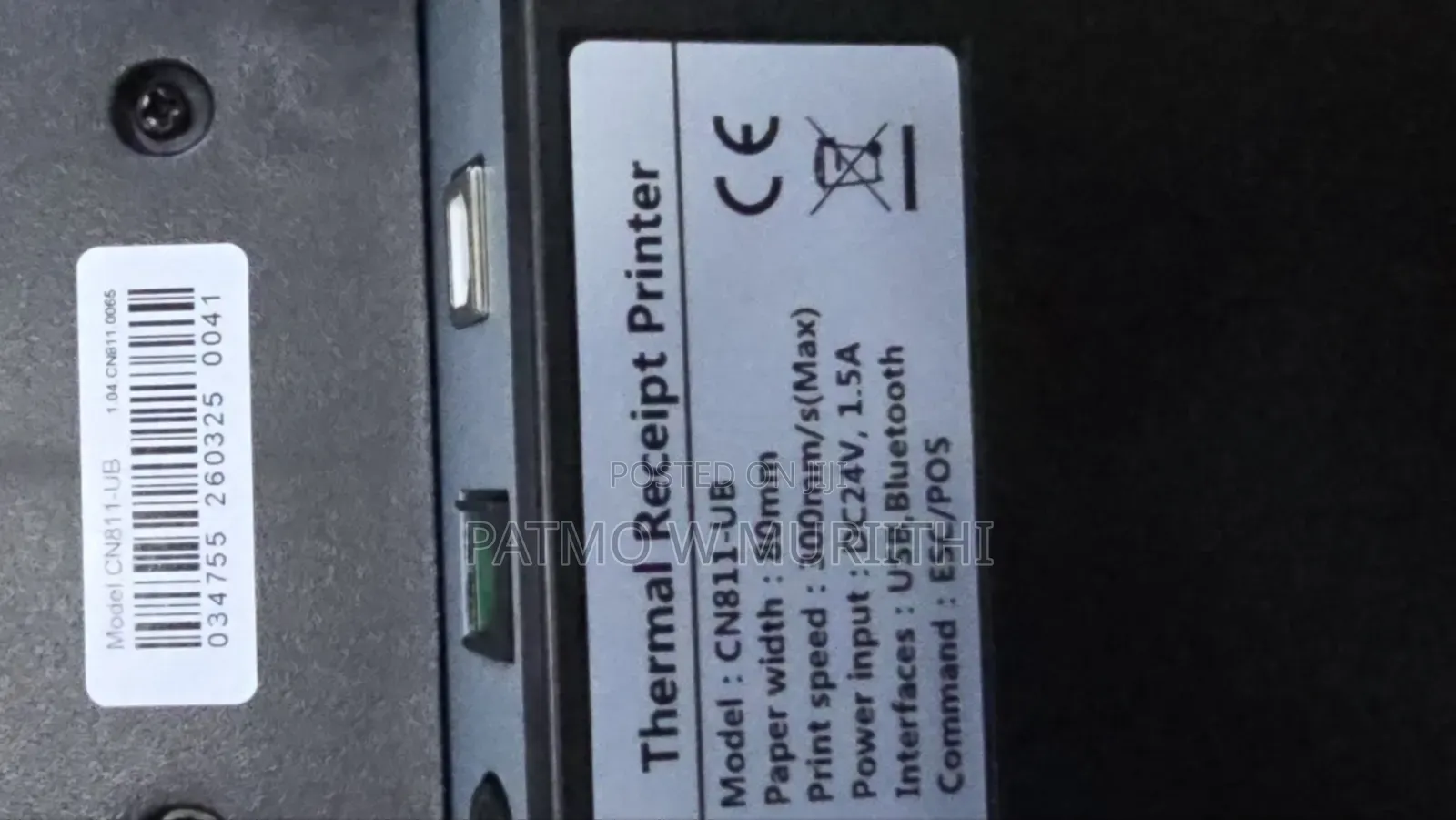 Xprinter Receipt Printer 80mm Usb/Bluetooth Connectivity