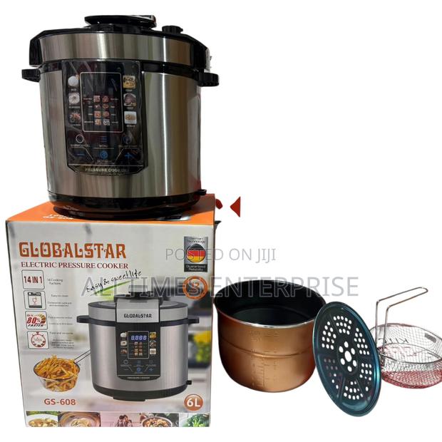 6 Litres 14 In 1 Function Globalstar Pressure Cooker