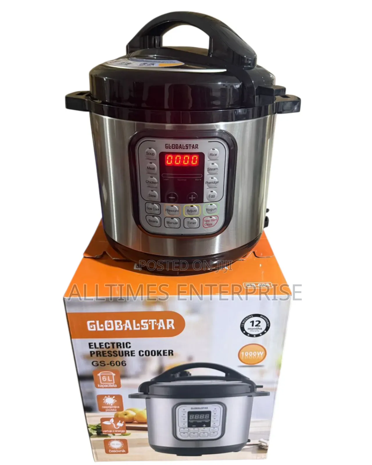 6 Litres Globalstar Pressure Cooker