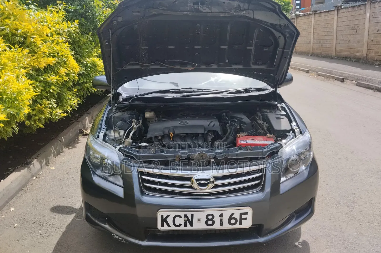 Toyota Axio 2010 Gray