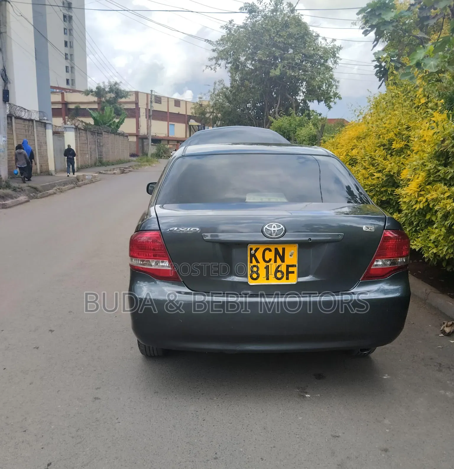 Toyota Axio 2010 Gray