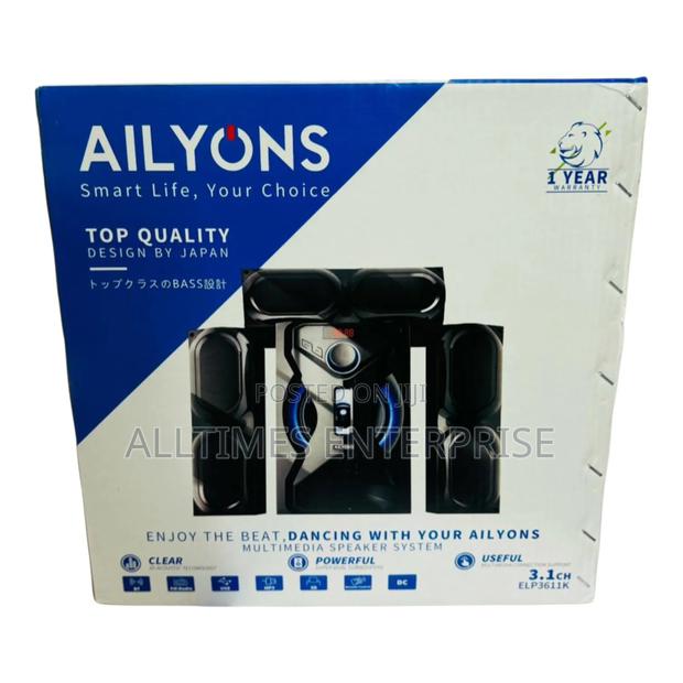 Ailyons Subwoofer Home Theatre Multi Media Bluetooth Speaker System