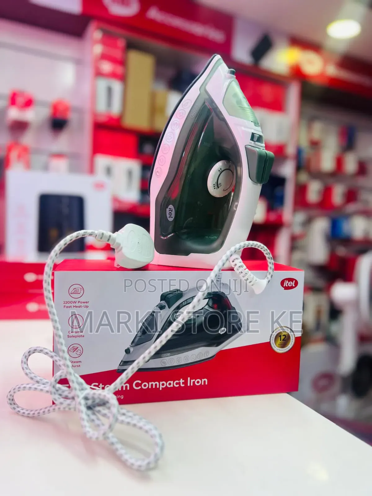 Steam Iron/Original Itel Steam Iron Box 2200watts