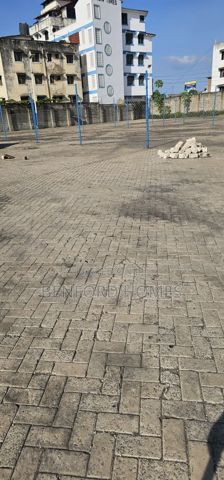 To Let 2.5 Acres Yard With Perimeter Wall Fence Makupa