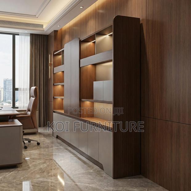 Office Cabinet; Executive Home Office Storage Units - thumbnail 19