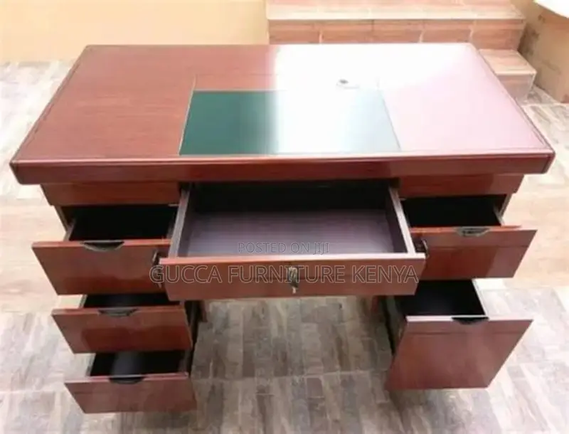 1200mm Mahogany Small Executive Boss Desk