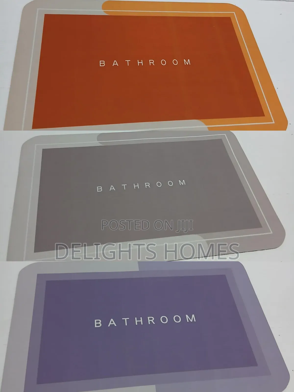 Ant- Slip Rubber Bathroom Mat -Alp