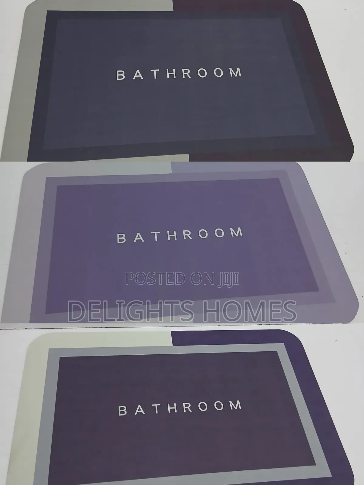 Ant- Slip Rubber Bathroom Mat -Alp