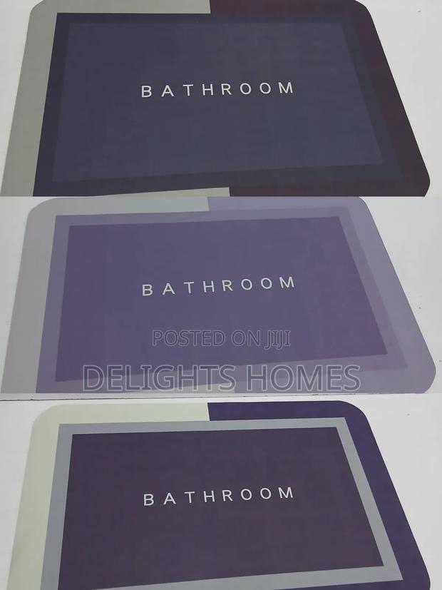 Ant- Slip Rubber Bathroom Mat -Alp - thumbnail 2