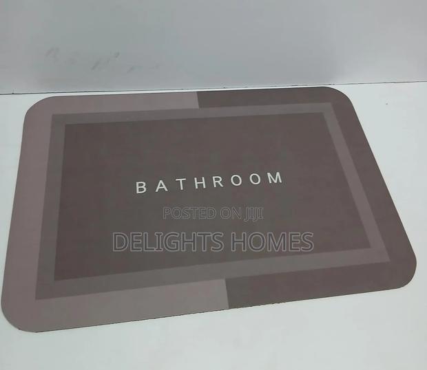 Ant- Slip Rubber Bathroom Mat -Alp - thumbnail 3