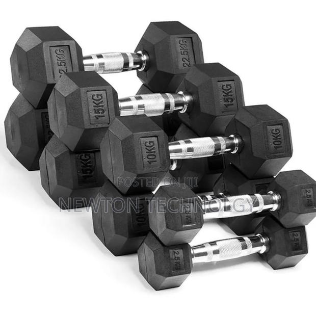 Hexagonal Dumbbells 2.5kg