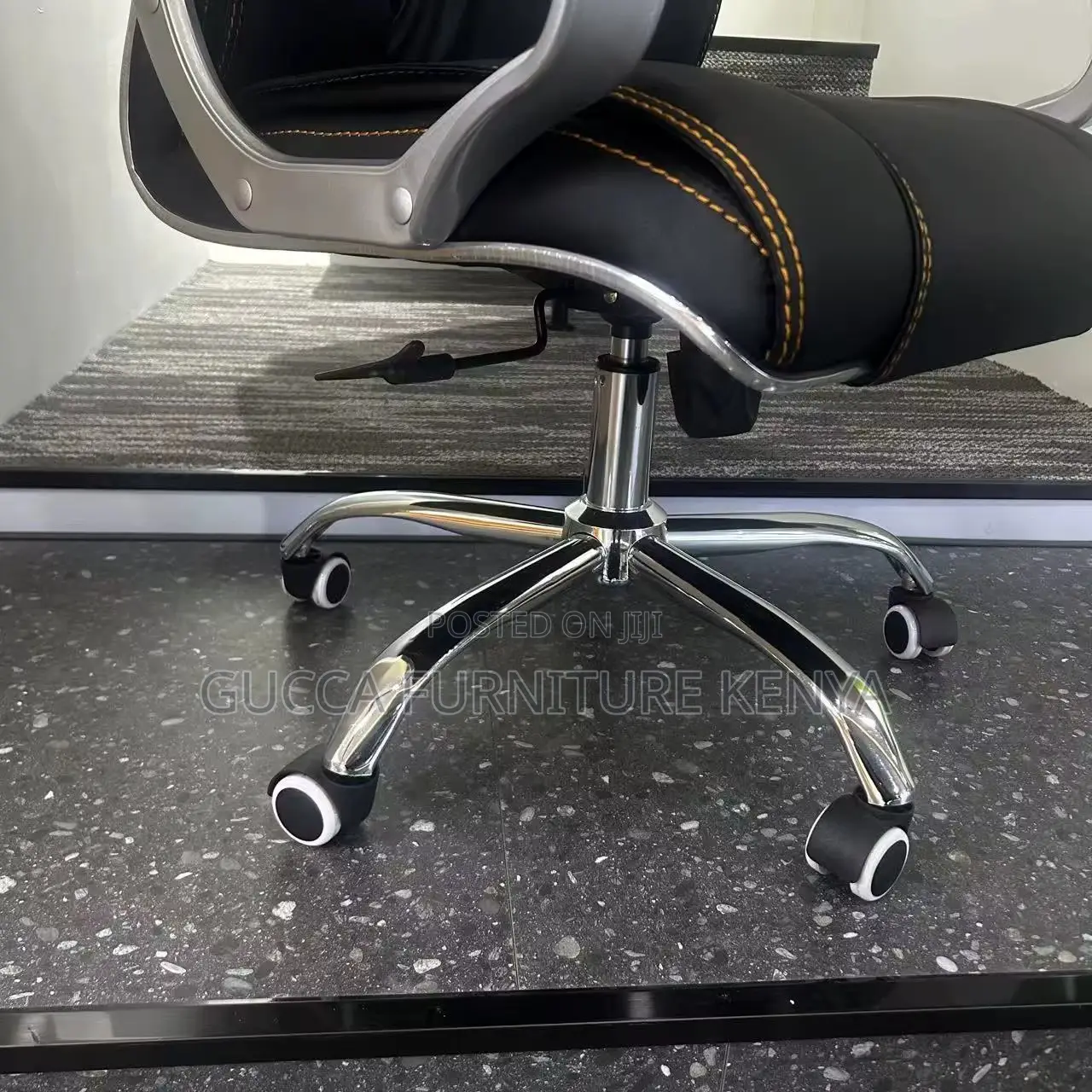 Executive Leather Office Secretary Desk Chair