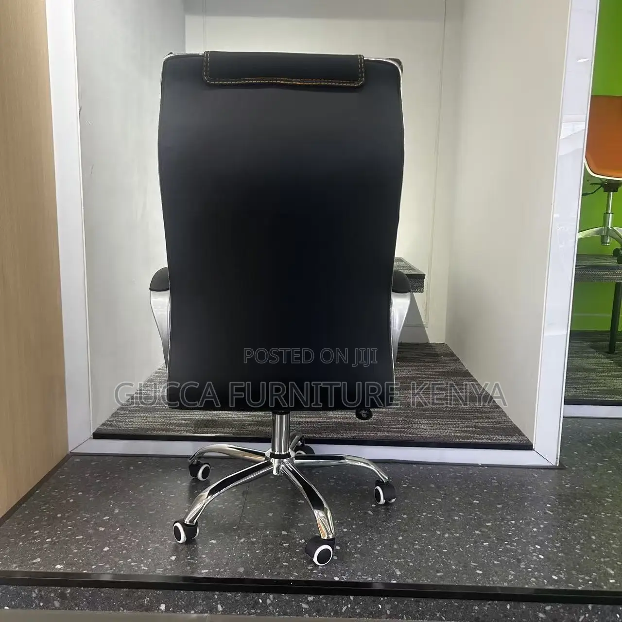 Executive Leather Office Secretary Desk Chair
