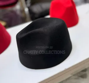 Black New Design Top Quality Oga /Ruracio/Swahili Hats