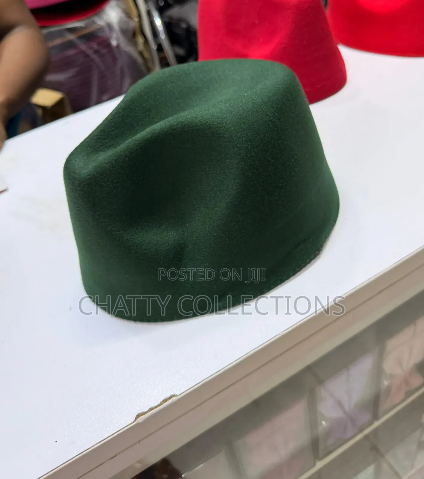 Jungle Green New Design Top Quality Oga /Ruracio/Swahili Hats