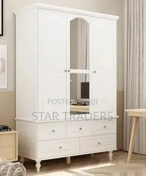 Modern Executive Assembled Wooden Wardrobe