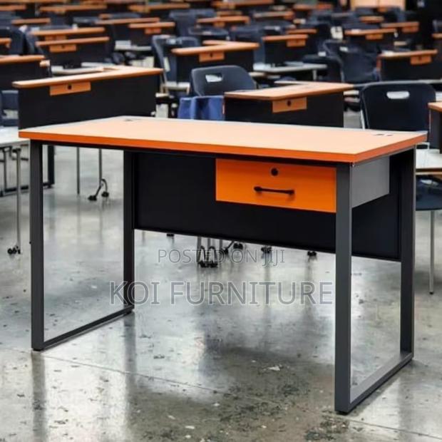 Office Desk; Home Office Study Computer Desk With Lockable Drawer - thumbnail 15