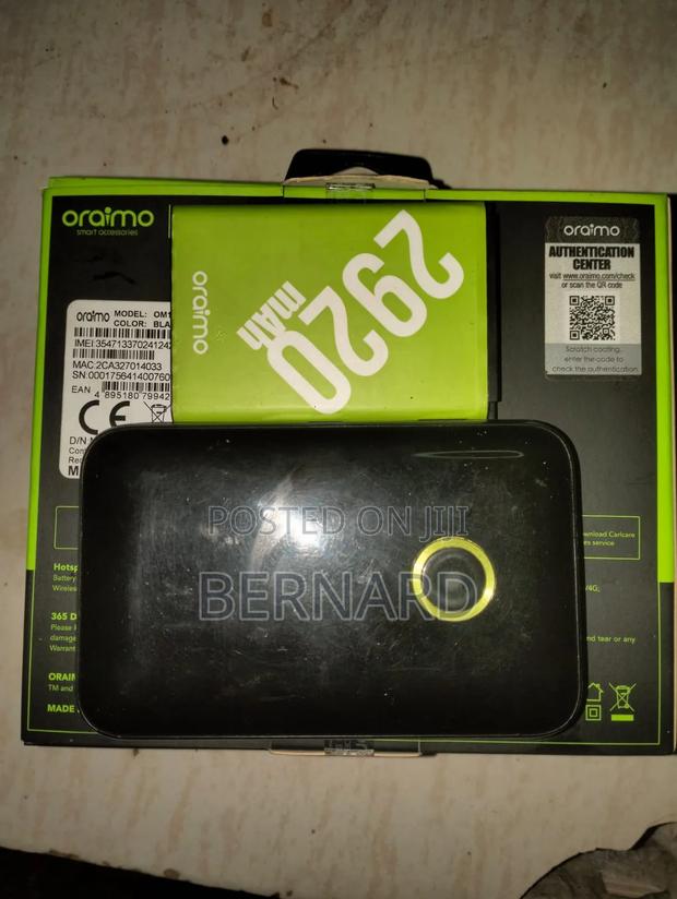 Portable 4g Dual Sim Oraimo Mifi - thumbnail 2