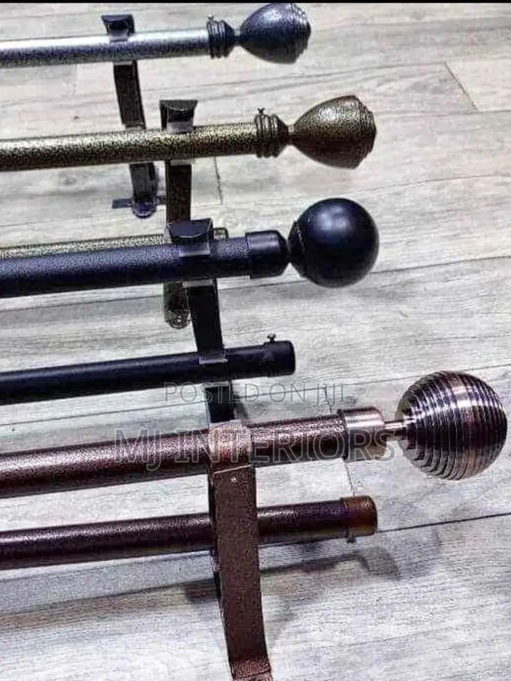Heavy Duty Jua Kali Curtain Rods for Homes Offices