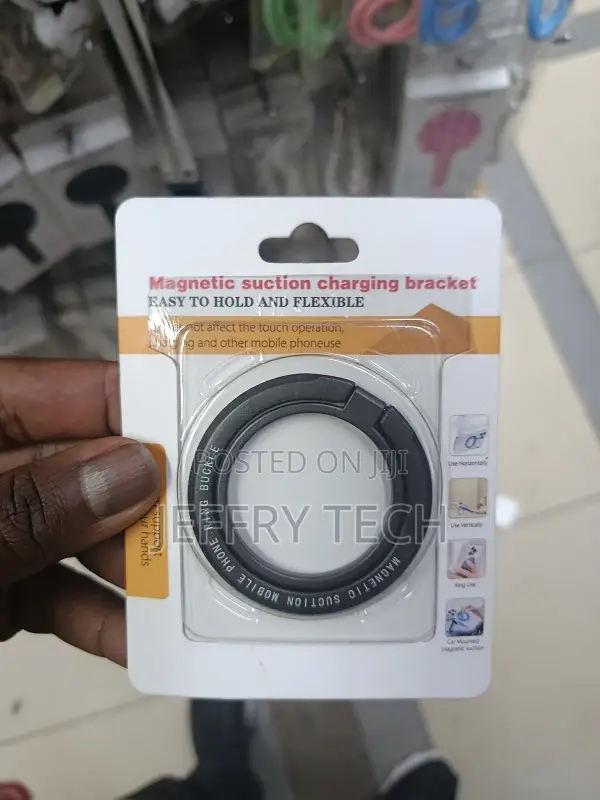 Lack Magnetic Phone Ring Holder and Kickstand