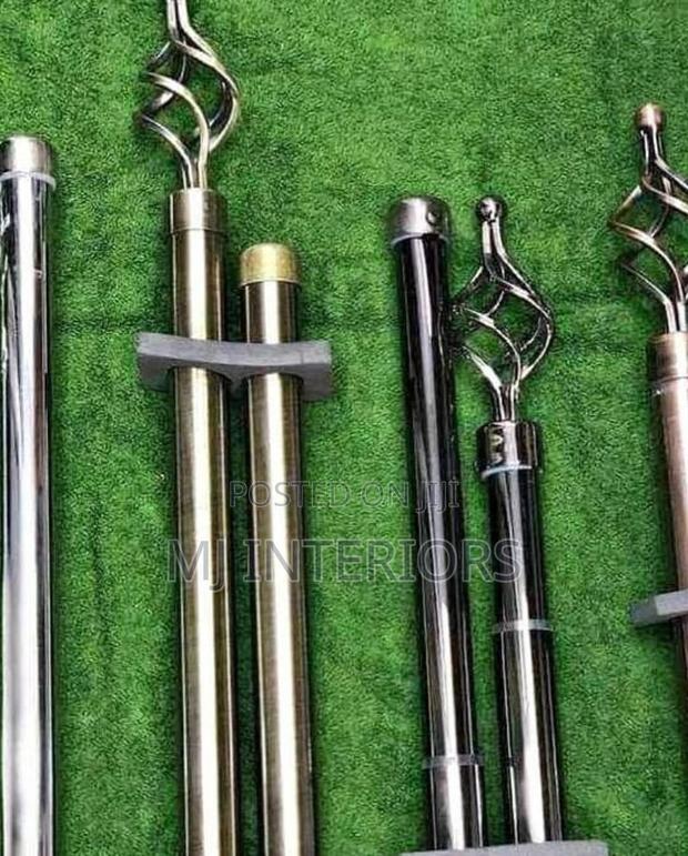 Imported Curtain Rods Heavy Duty Rust Free Elegant Window Style