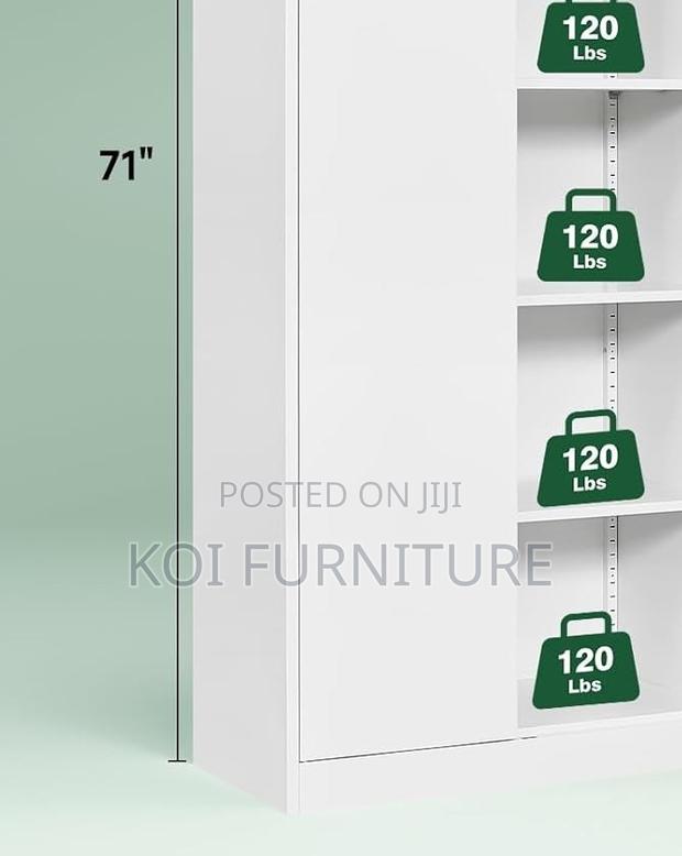 Office Cabinet; Executive Cabinet With Adjustable Shelves - thumbnail 2