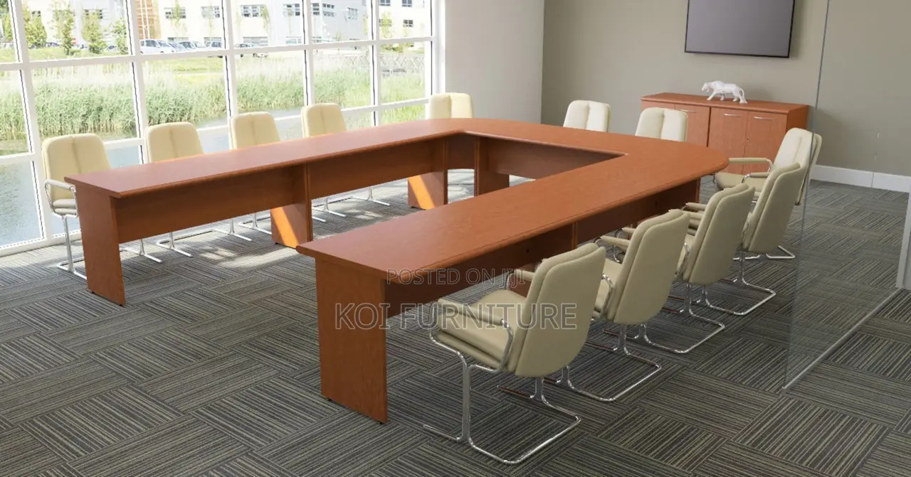Boardroom Table; 6 Meters U Shaped Boadroom Conference Meeting Table