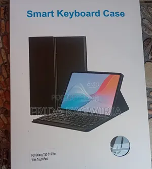 Samsung Tab S10 Lite Flip Case With Detachable Bluetooth Keyboard