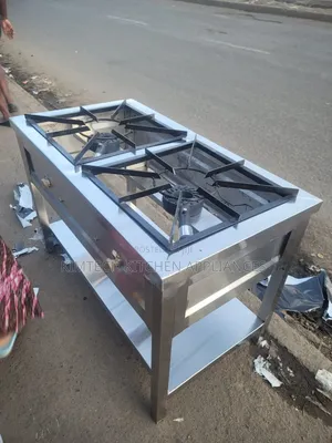 Stainless Steel 2-Burner Cooker
