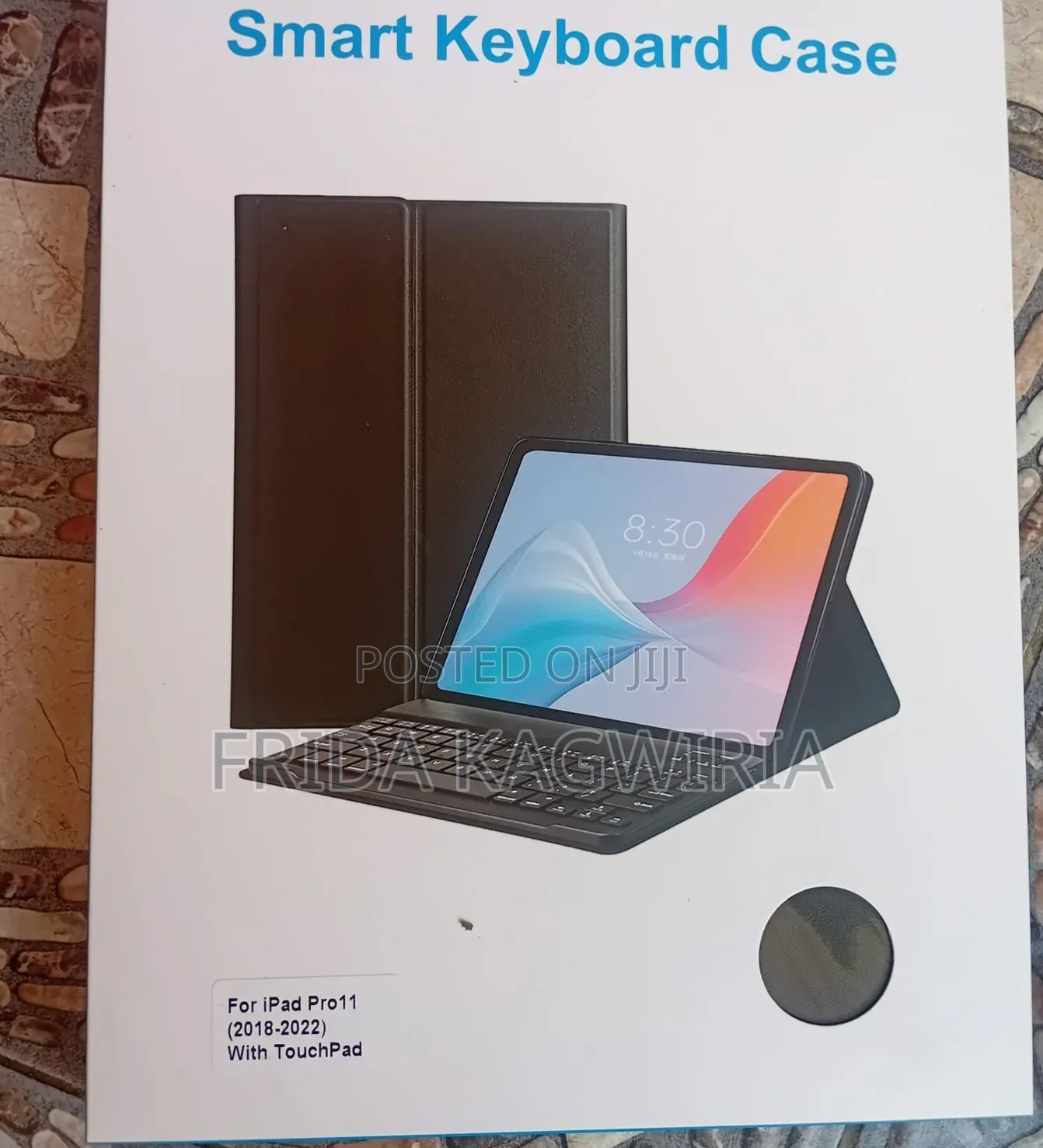 iPad Pro 11 " Flip Case With Detachable Bluetooth Keyboard