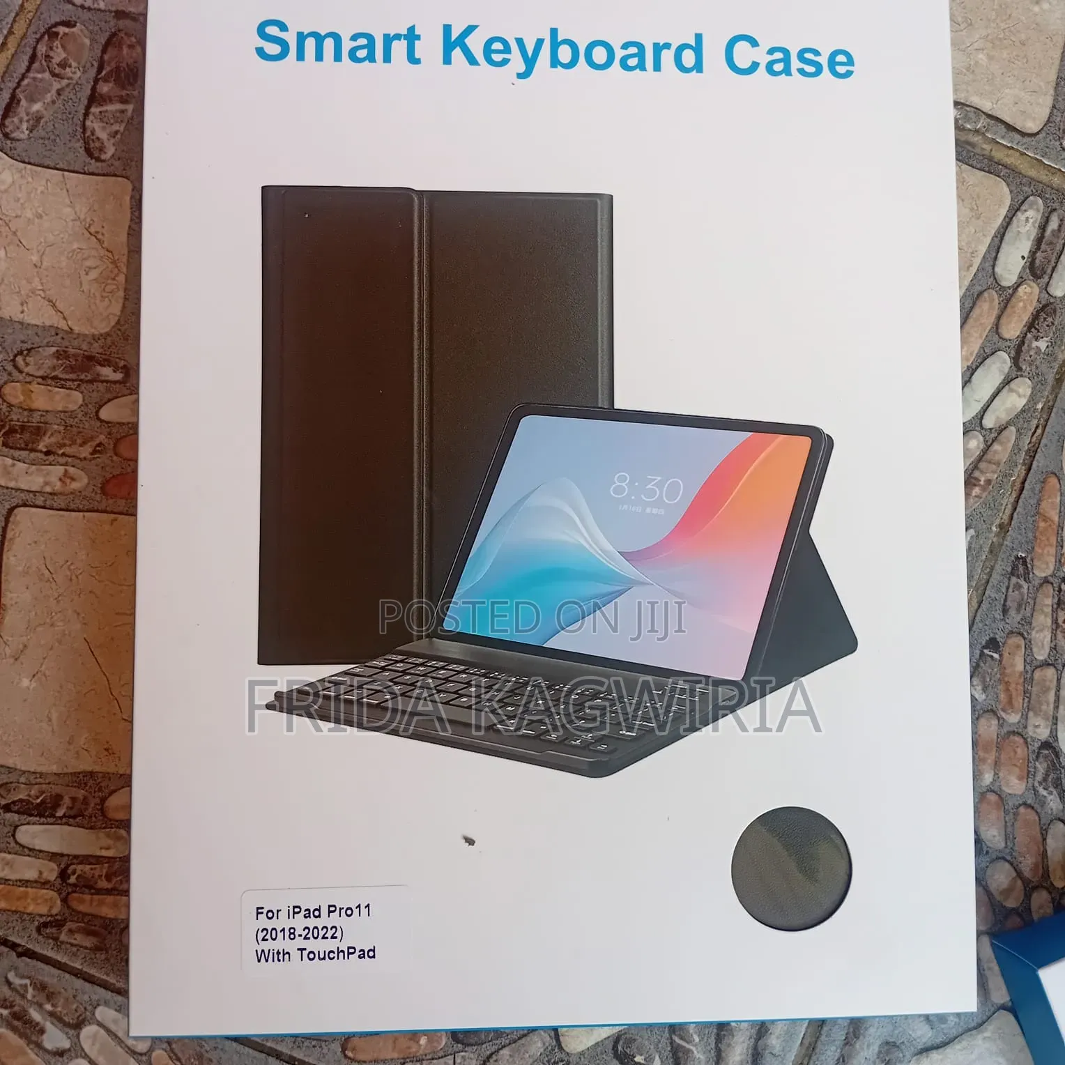 iPad Pro 11 " Flip Case With Detachable Bluetooth Keyboard