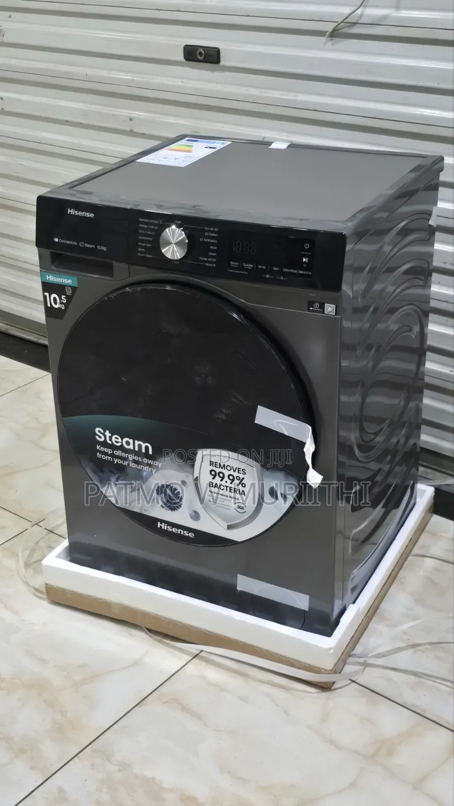 Hisense Washing Machine 10kg Wash and Spin Front Load