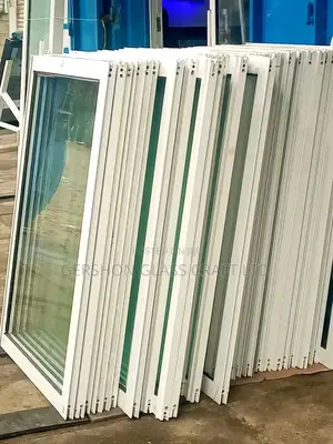 White Coated Aluminium Windows