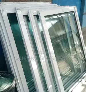 White Coated Aluminium Windows