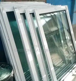 White Coated Aluminium Windows
