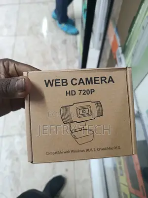 Hd 720p Webcam With a Built-in Microphone